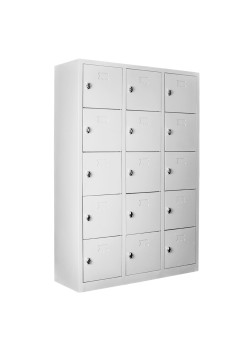 Ofisin Metal Ofis 15 Gözlü Öğretmen Öğrenci Dolabı Gri Ofisin Metal Ofis 15 Gözlü Öğretmen Öğrenci Dolabı Gri