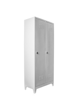 Ofisin Metal Ofis 2 li Standart Soyunma Dolabı Gri Ofisin Metal Ofis 2 li Standart Soyunma Dolabı Gri