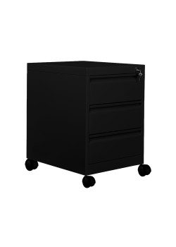 Ofisin Metal Ofis 3 Çekmeceli Keson Siyah Ofisin Metal Ofis 3 Çekmeceli Keson Siyah