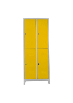 Ofisin Metal Ofis 4 lü Eko Soyunma Dolabı Gri-Sarı Ofisin Metal Ofis 4 lü Eko Soyunma Dolabı Gri-Sarı
