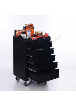 Ofisin Metal Ofis 5 Çekmeceli Takım Arabası Ofisin Metal Ofis 5 Çekmeceli Takım Arabası