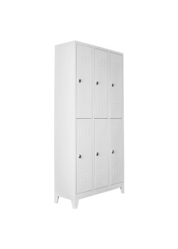 Ofisin Metal Ofis 6 Lı Eko Soyunma Dolabı Gri