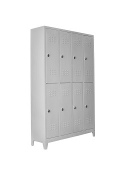 Ofisin Metal Ofis 8 li Soyunma Dolabı Gri Ofisin Metal Ofis 8 li Soyunma Dolabı Gri