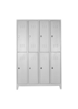 Ofisin Metal Ofis 8 li Soyunma Dolabı Gri