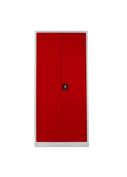 Ofisin Metal Ofis Temizlik Dolabı Gri Kırmızı Ofisin Metal Ofis Temizlik Dolabı Gri Kırmızı
