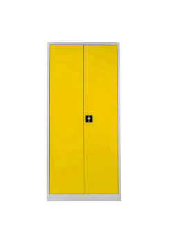 Ofisin Metal Ofis Temizlik Dolabı Gri-Sarı Ofisin Metal Ofis Temizlik Dolabı Gri-Sarı