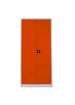 Ofisin Metal Ofis Temizlik Dolabı Gri-Turuncu Ofisin Metal Ofis Temizlik Dolabı Gri-Turuncu